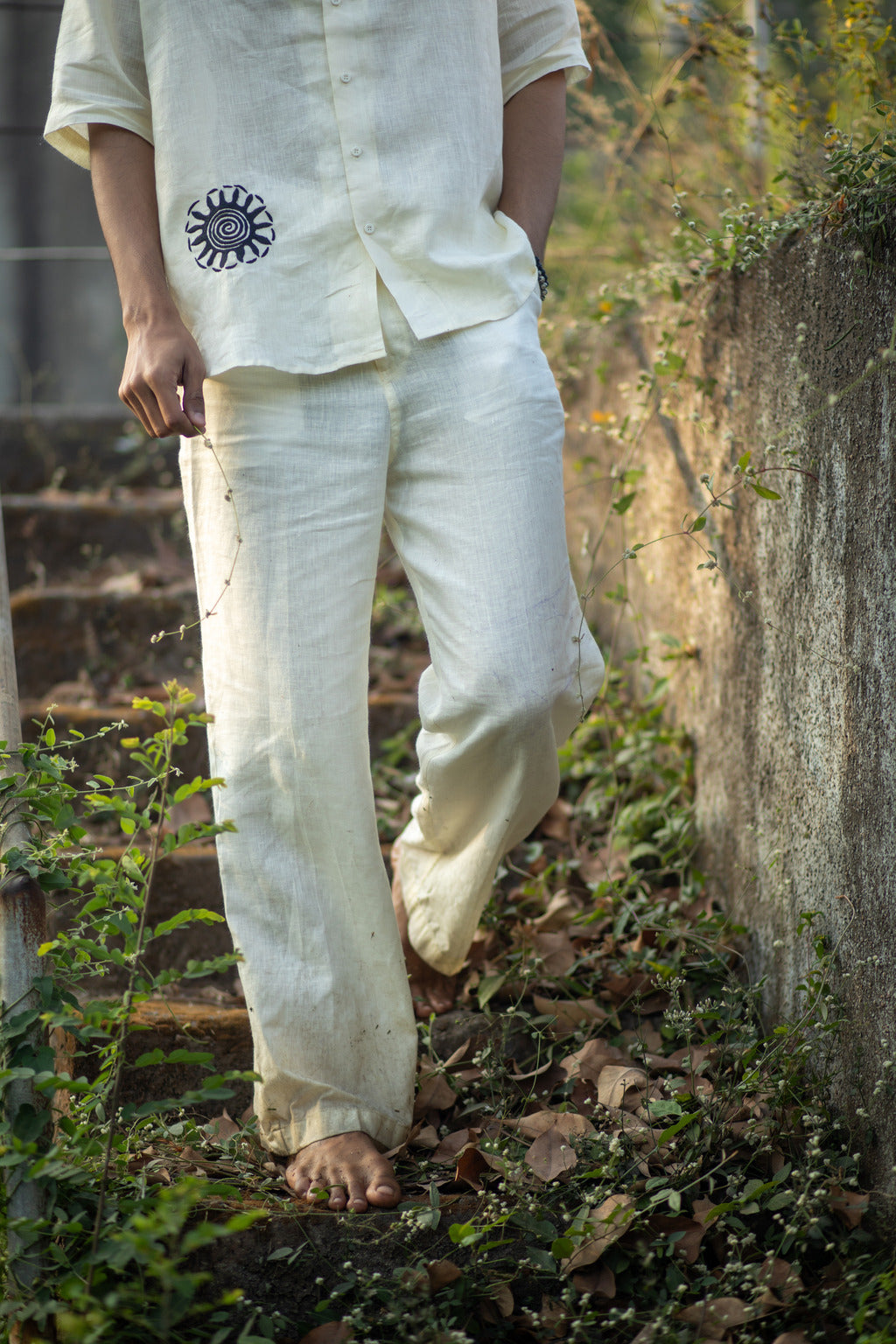 Linen Straight Pants